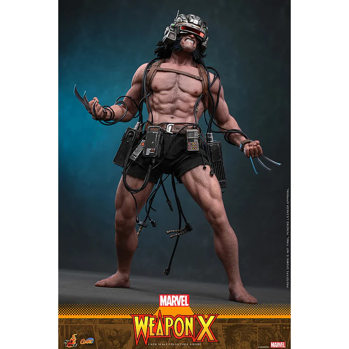 (Pre-Venta) Wolverine Weapon X Hot Toys - MARVEL X-Men 3