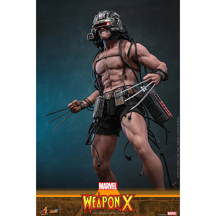 (Pre-Venta) Wolverine Weapon X Hot Toys - MARVEL X-Men 9