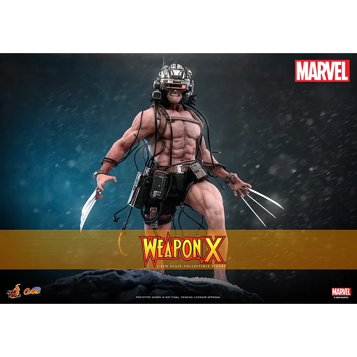 (Pre-Venta) Wolverine Weapon X Hot Toys - MARVEL X-Men 10
