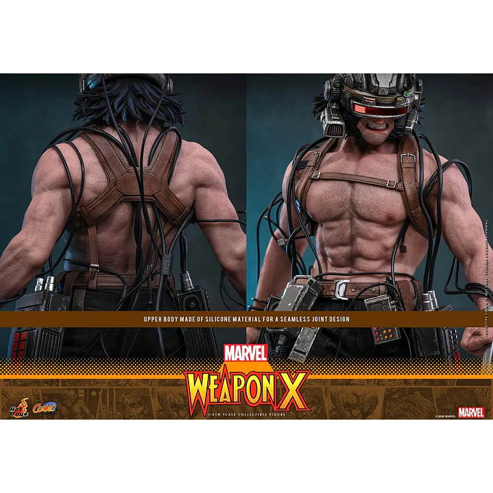 (Pre-Venta) Wolverine Weapon X Hot Toys - MARVEL X-Men 11