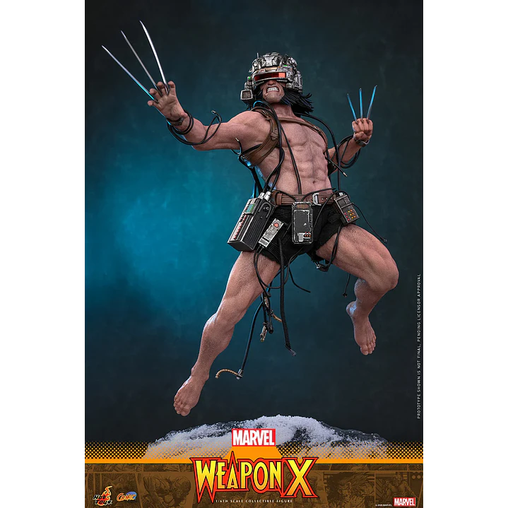 (Pre-Venta) Wolverine Weapon X Hot Toys - MARVEL X-Men 12