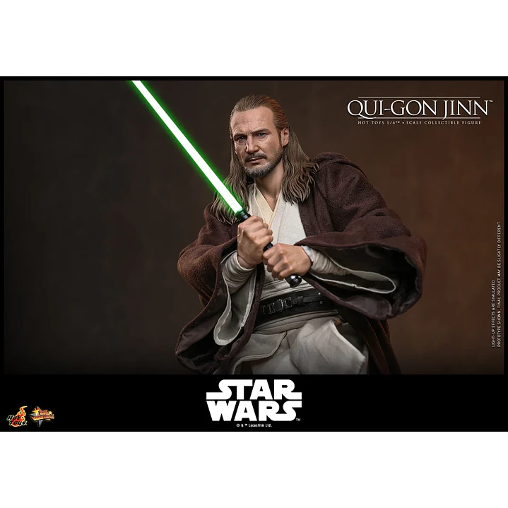 (Pre-Venta) Qui-Gon Jinn Hot Toys - Star Wars The Phantom Menace 2
