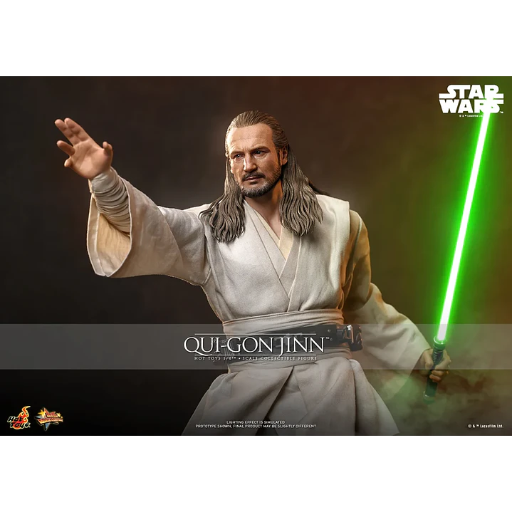 (Pre-Venta) Qui-Gon Jinn Hot Toys - Star Wars The Phantom Menace 4
