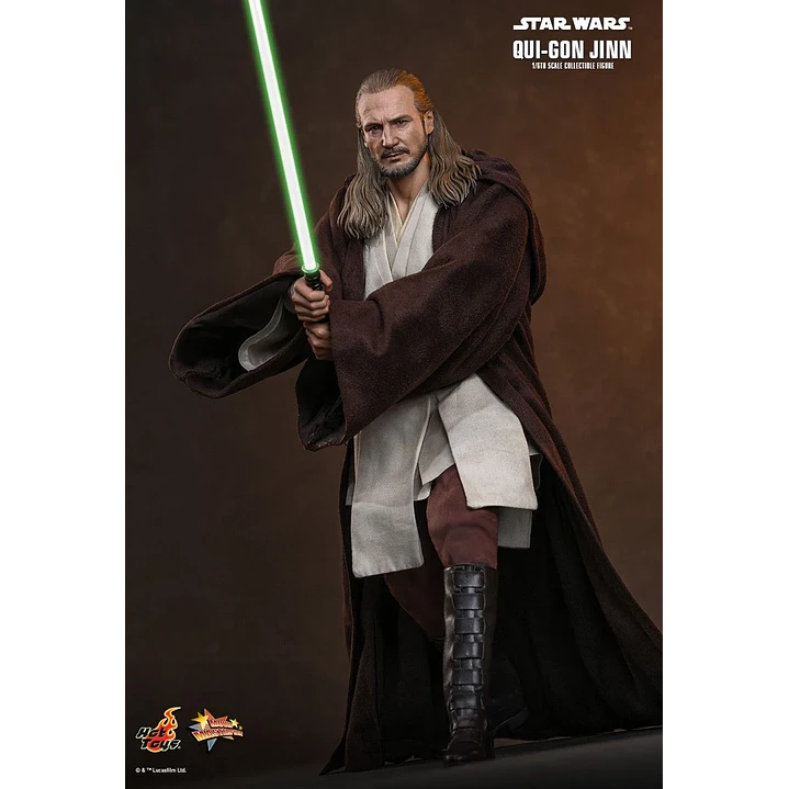 (Pre-Venta) Qui-Gon Jinn Hot Toys - Star Wars The Phantom Menace 6