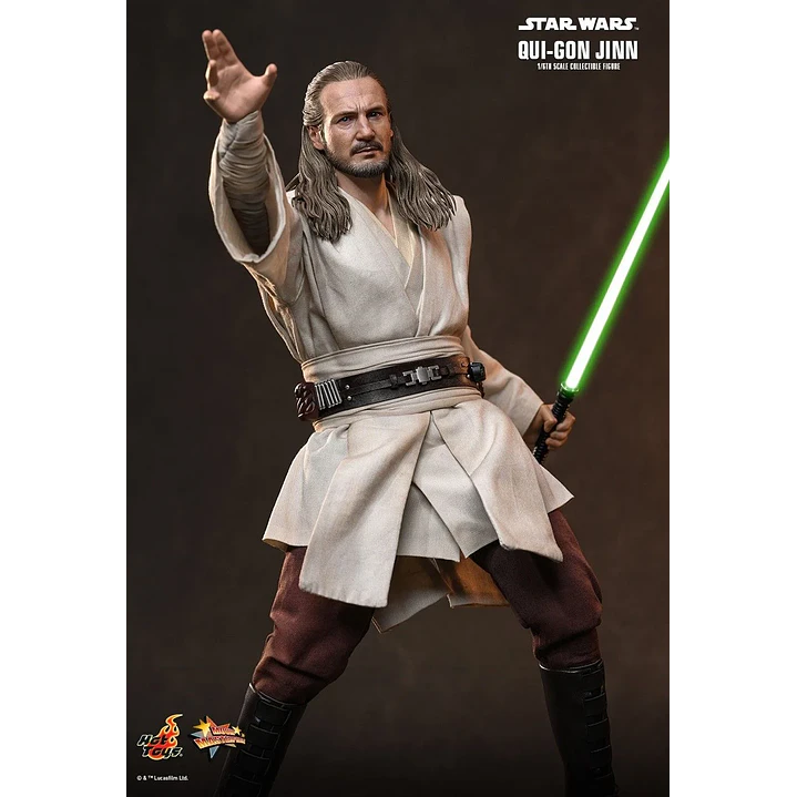 (Pre-Venta) Qui-Gon Jinn Hot Toys - Star Wars The Phantom Menace 8