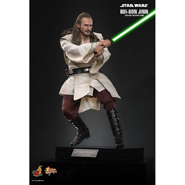 (Pre-Venta) Qui-Gon Jinn Hot Toys - Star Wars The Phantom Menace 10