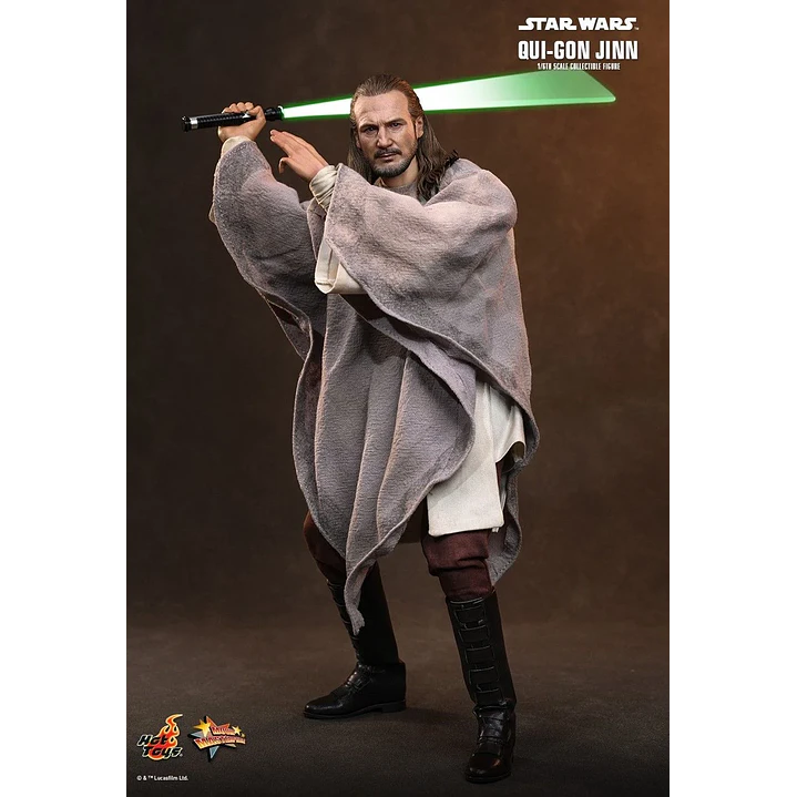 (Pre-Venta) Qui-Gon Jinn Hot Toys - Star Wars The Phantom Menace 12