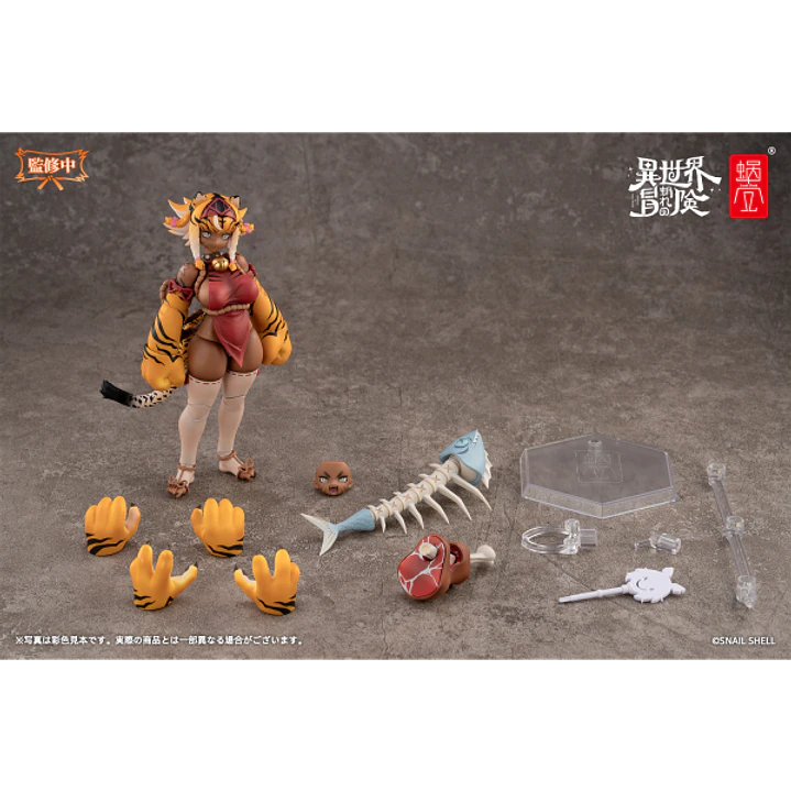 (Pre-Venta) Tiger Girl Gal Snail Shell - Original Character 3