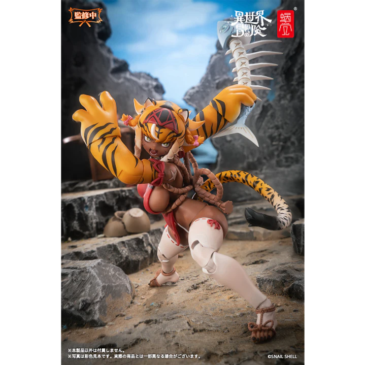 (Pre-Venta) Tiger Girl Gal Snail Shell - Original Character 5