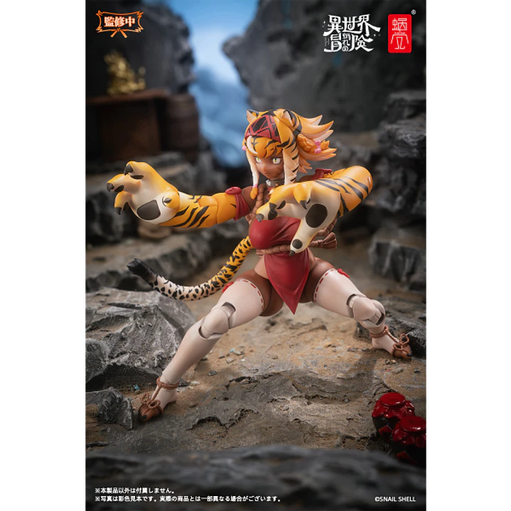 (Pre-Venta) Tiger Girl Gal Snail Shell - Original Character 8