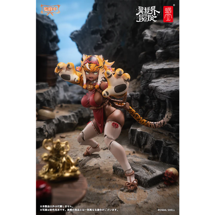 (Pre-Venta) Tiger Girl Gal Snail Shell - Original Character 9