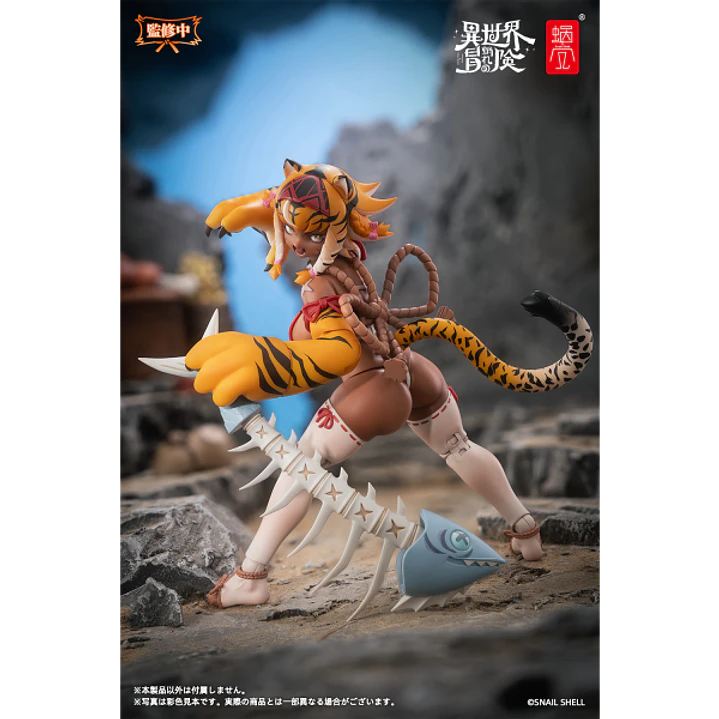 (Pre-Venta) Tiger Girl Gal Snail Shell - Original Character 12