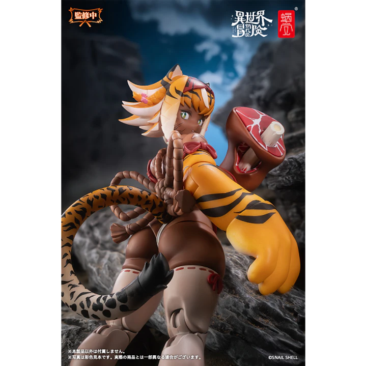 (Pre-Venta) Tiger Girl Gal Snail Shell - Original Character 18