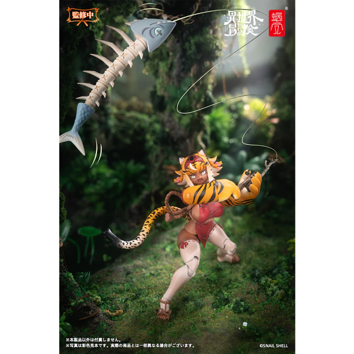 (Pre-Venta) Tiger Girl Gal Snail Shell - Original Character 22