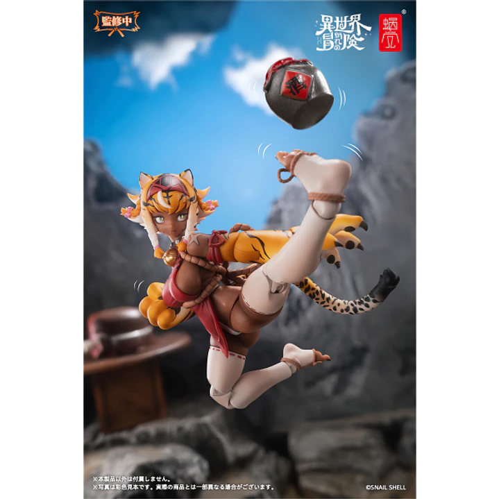 (Pre-Venta) Tiger Girl Gal Snail Shell - Original Character 24