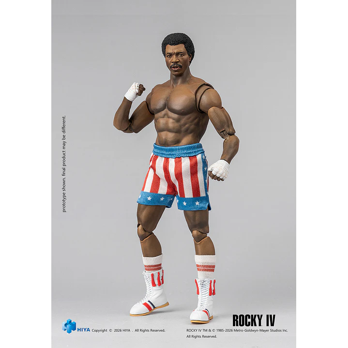 (Pre-Venta) Apollo Creed Hiya Toys Exquisite Super Series - Rocky IV 4
