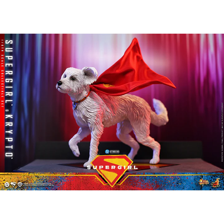 (Pre-Venta) Supergirl & Krypto Hot Toys - Supergirl 5