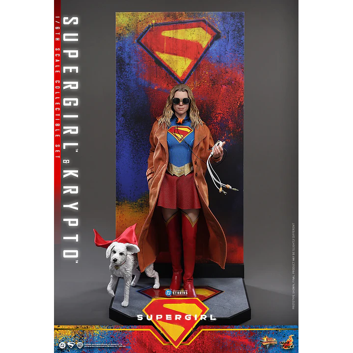 (Pre-Venta) Supergirl & Krypto Hot Toys - Supergirl 6