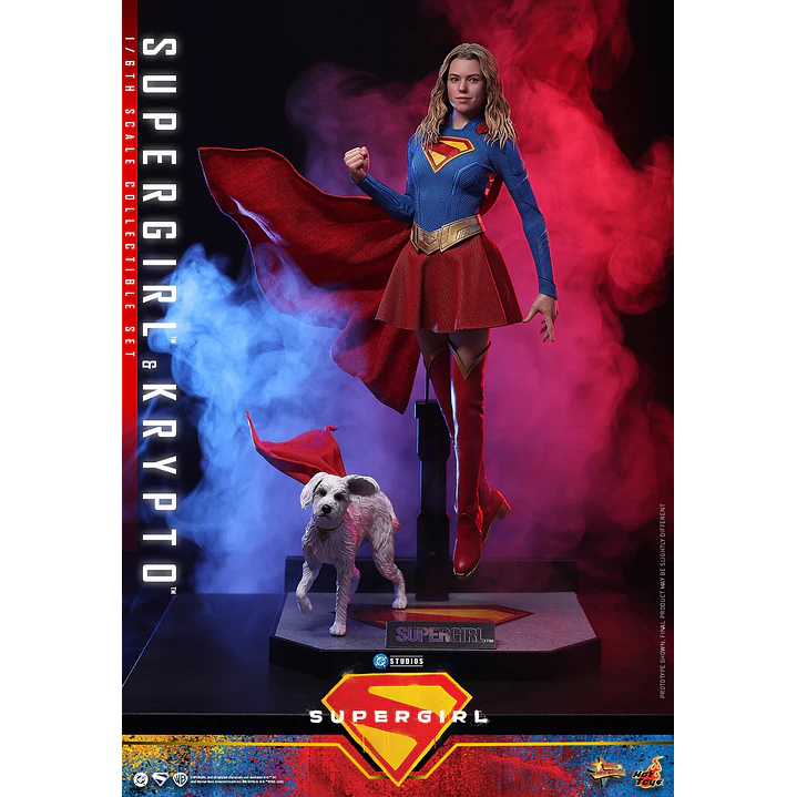 (Pre-Venta) Supergirl & Krypto Hot Toys - Supergirl 7