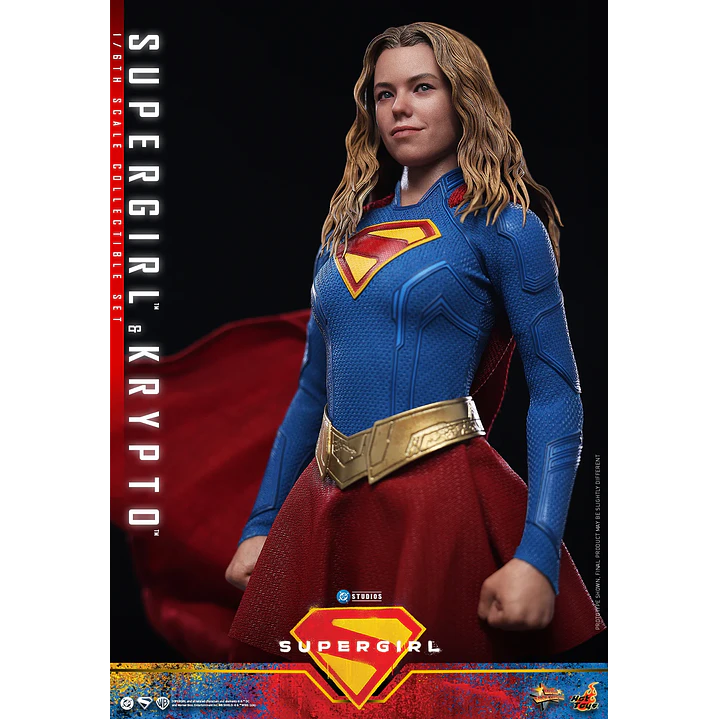 (Pre-Venta) Supergirl & Krypto Hot Toys - Supergirl 9