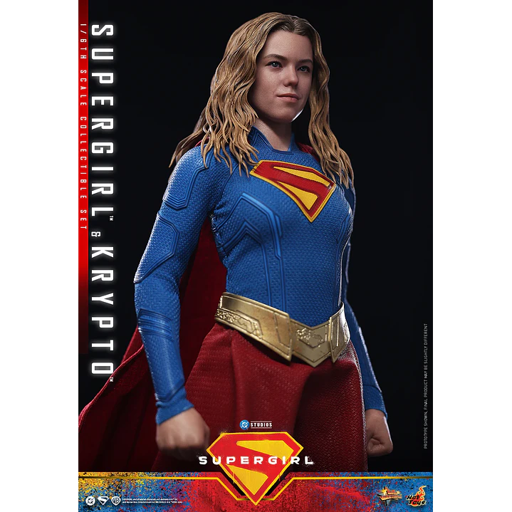 (Pre-Venta) Supergirl & Krypto Hot Toys - Supergirl 10