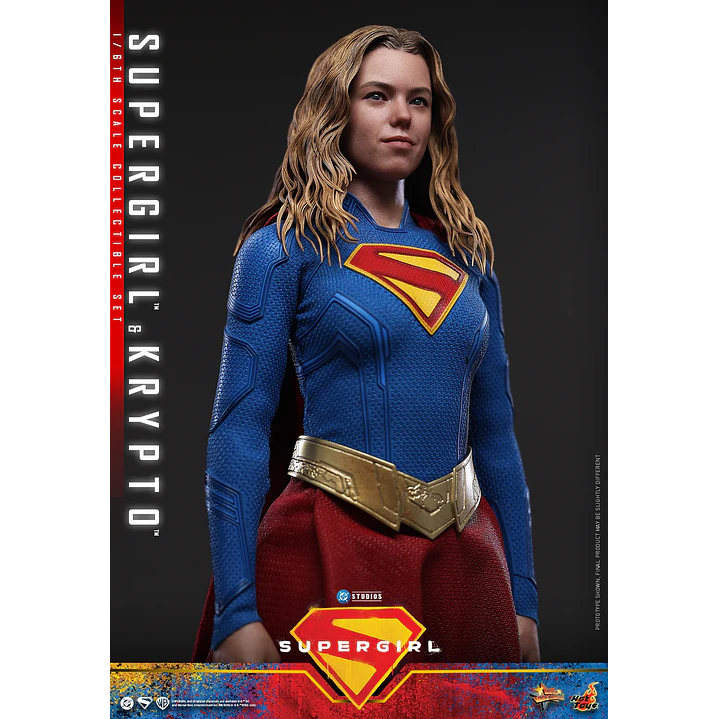 (Pre-Venta) Supergirl & Krypto Hot Toys - Supergirl 11