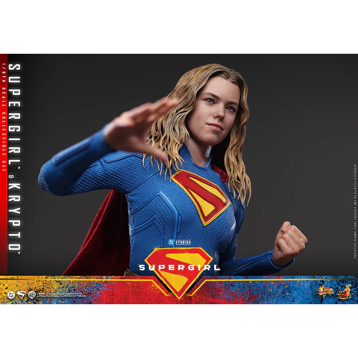 (Pre-Venta) Supergirl & Krypto Hot Toys - Supergirl 12