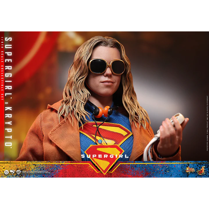 (Pre-Venta) Supergirl & Krypto Hot Toys - Supergirl 13