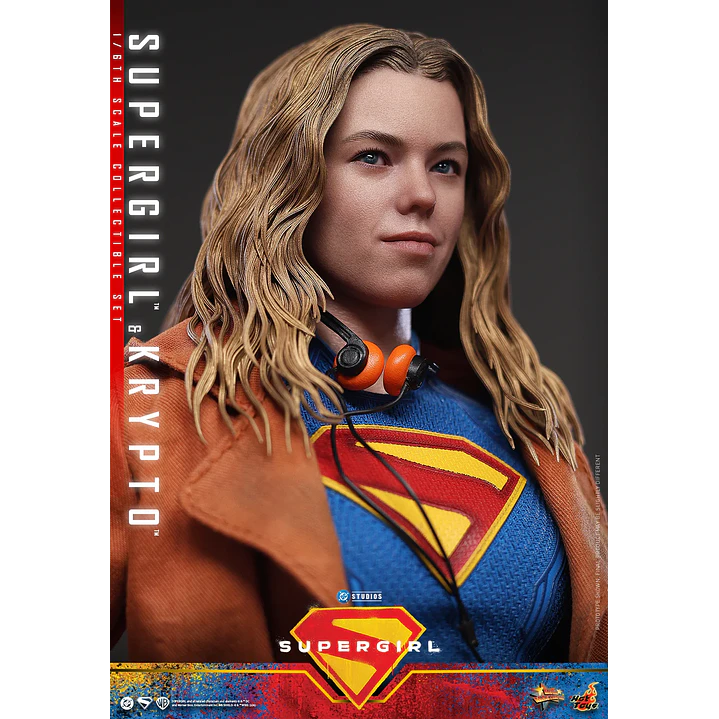 (Pre-Venta) Supergirl & Krypto Hot Toys - Supergirl 14