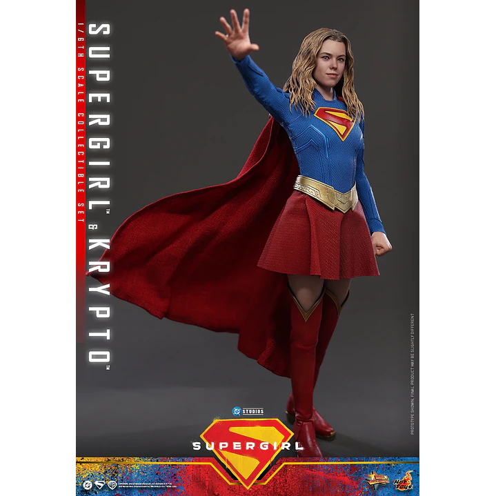 (Pre-Venta) Supergirl & Krypto Hot Toys - Supergirl 17