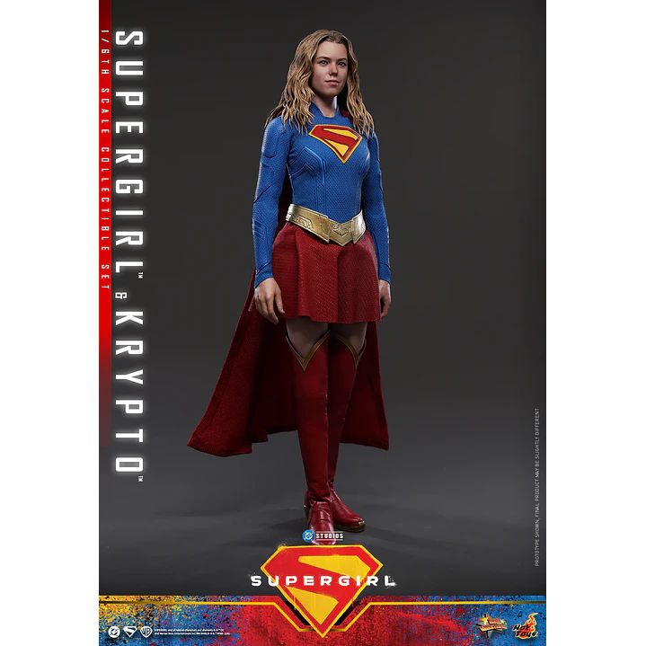 (Pre-Venta) Supergirl & Krypto Hot Toys - Supergirl 20