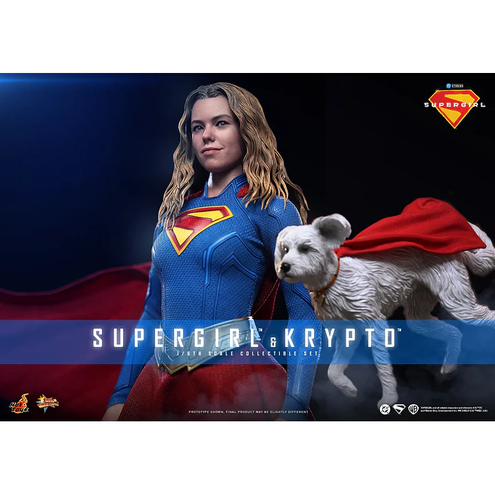 (Pre-Venta) Supergirl & Krypto Hot Toys - Supergirl 21
