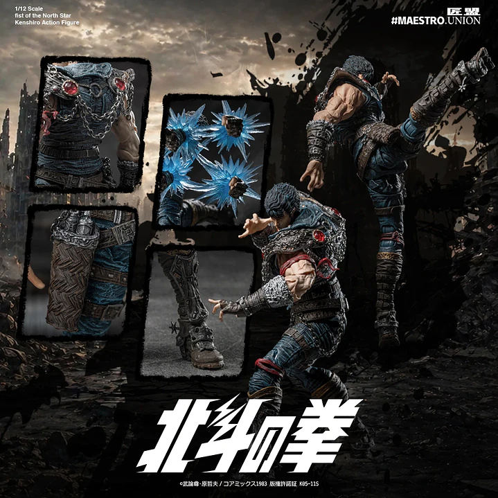 (Pre-Venta) Kenshiro Maestro Union - Fist of the North Star 22