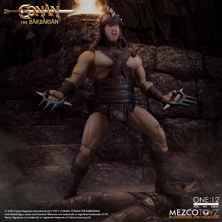 (Pre-Venta) Conan Pit Fighter Ver. Mezco Toyz - Conan the Barbarian 2