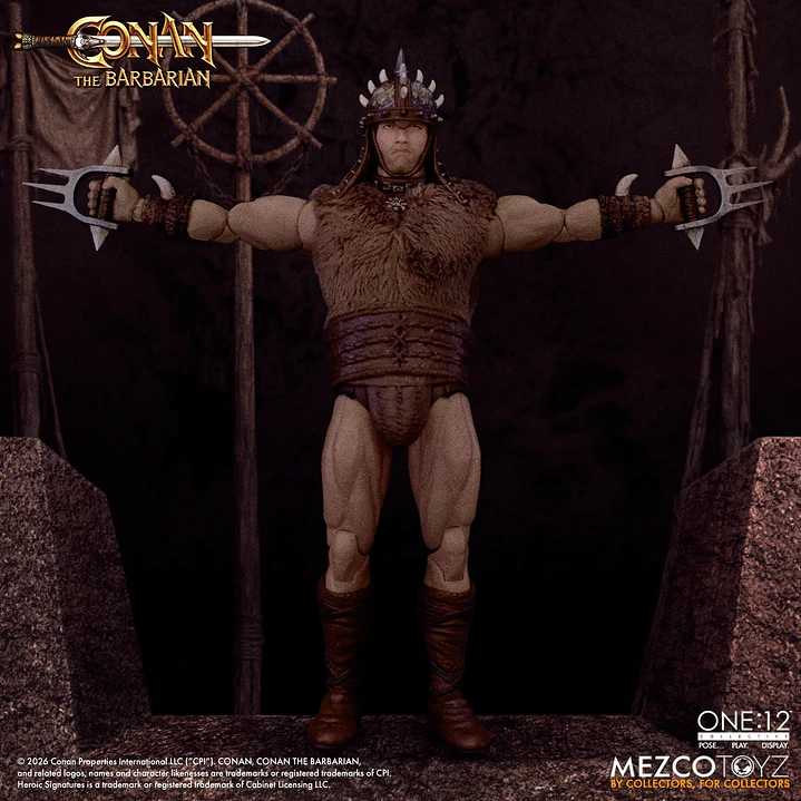 (Pre-Venta) Conan Pit Fighter Ver. Mezco Toyz - Conan the Barbarian 3
