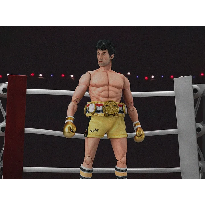 (Pre-Venta) Rocky Balboa Boxer Ver. Hiya Toys Exquisite Super Series - Rocky III 1