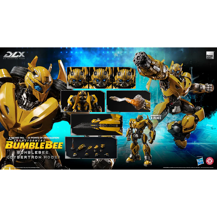 (Pre-Venta) Bumblebee (Cybertron Mode Ver.) Threezero - Transformers Bumblebee 12