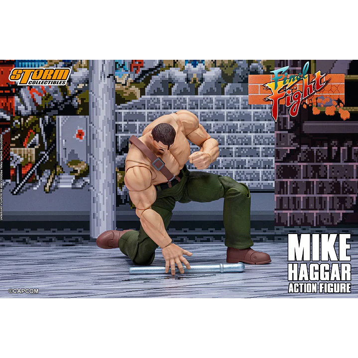 (Pre-Venta) Mike Haggar Storm Collectibles - Final Fight 6