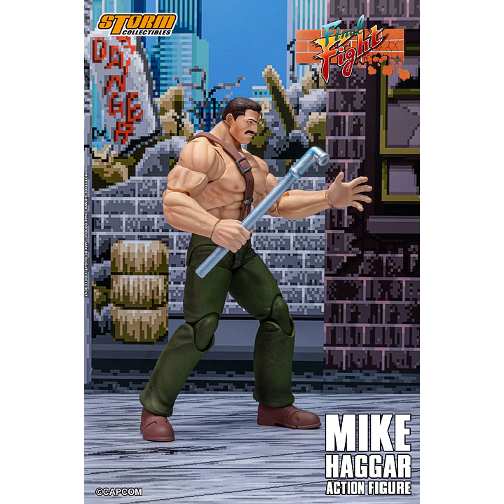 (Pre-Venta) Mike Haggar Storm Collectibles - Final Fight 7