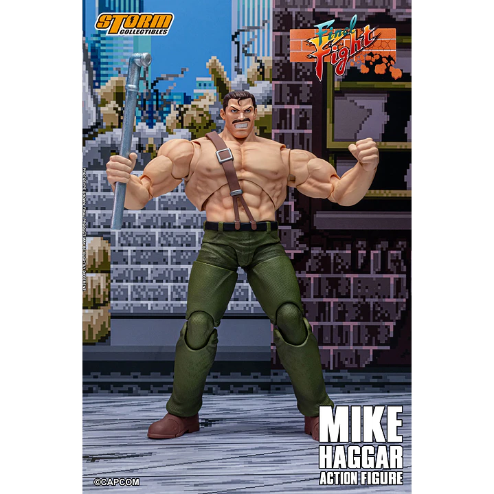 (Pre-Venta) Mike Haggar Storm Collectibles - Final Fight 8