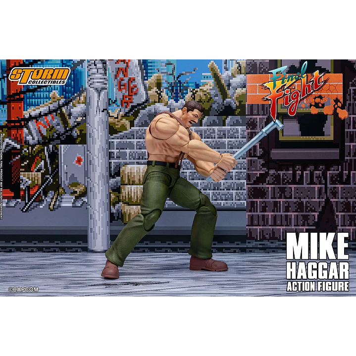 (Pre-Venta) Mike Haggar Storm Collectibles - Final Fight 10