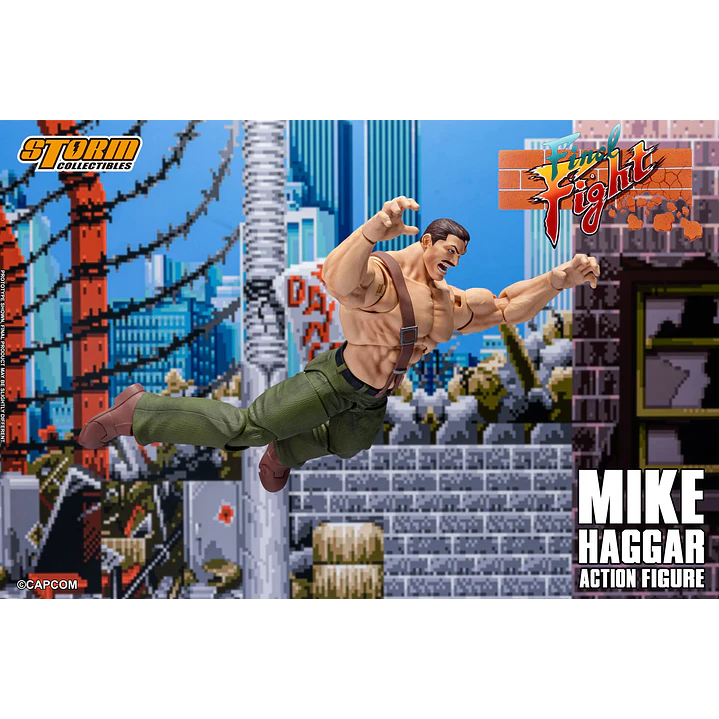 (Pre-Venta) Mike Haggar Storm Collectibles - Final Fight 13