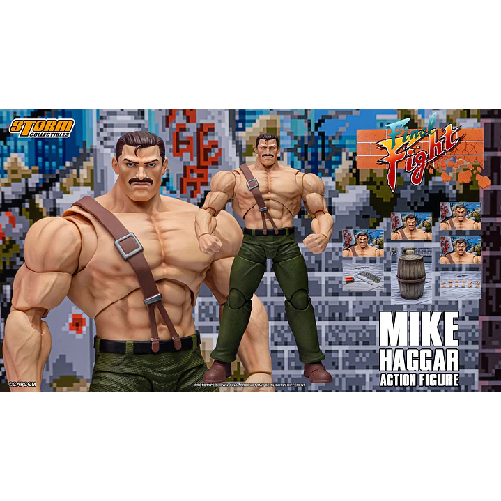 (Pre-Venta) Mike Haggar Storm Collectibles - Final Fight 15