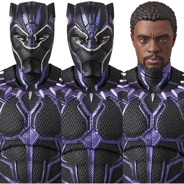 (pre-Venta) Black Panther (Infinity War Vibranium Energy Ver.) Mafex - MARVEL Studios 12