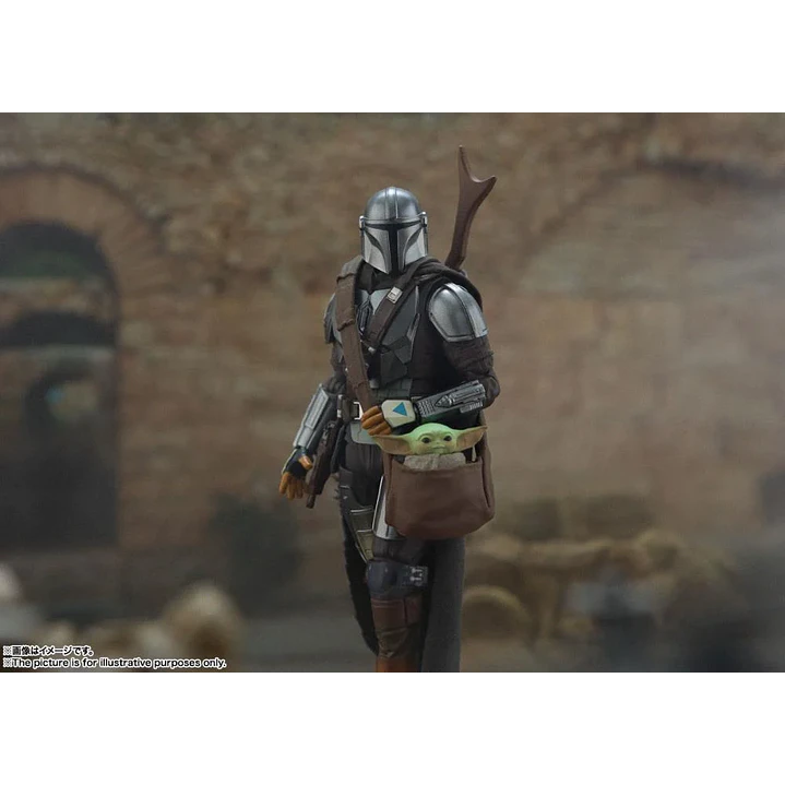 (Stock) Mandalorian y Grogu S.H. Figuarts - Star Wars 8