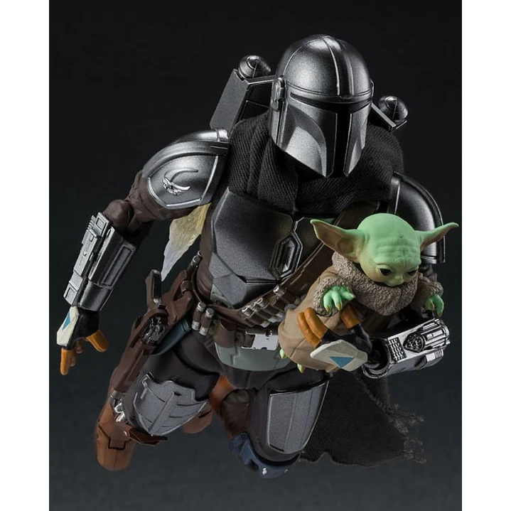 (Stock) Mandalorian y Grogu S.H. Figuarts - Star Wars 9