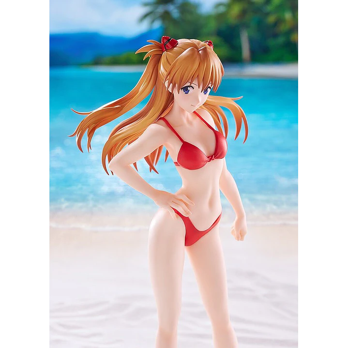(Pre-Venta) Asuka Shikinami Langley (Beach Queens One-Piece Swimsuit Ver. L Size) Pop Up Parade - Evangelion 4