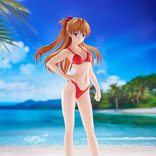 (Pre-Venta) Asuka Shikinami Langley (Beach Queens One-Piece Swimsuit Ver. L Size) Pop Up Parade - Evangelion