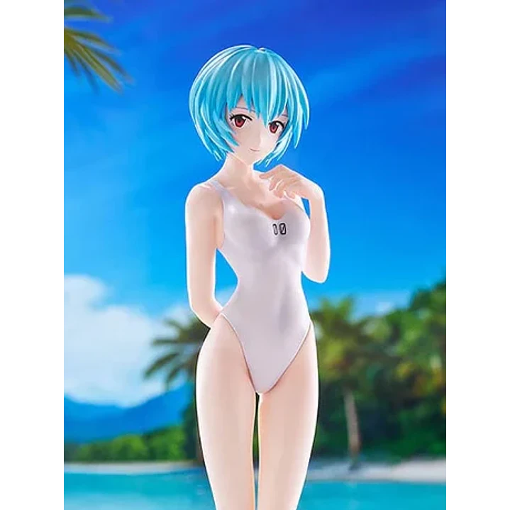 (Pre-Venta) Rei Ayanami (Beach Queens One-Piece Swimsuit Ver. L Size) Pop Up Parade - Evangelion 4