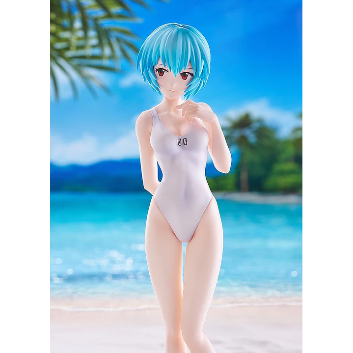 (Pre-Venta) Rei Ayanami (Beach Queens One-Piece Swimsuit Ver. L Size) Pop Up Parade - Evangelion 5